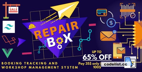 Repair box v1.0.5 – Repair booking,tracking and workshop management system – nulled